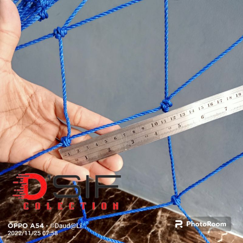 custom jaring pengaman gedung safety net proyek pagar lapangan olahraga voli voly futsal sepak bola