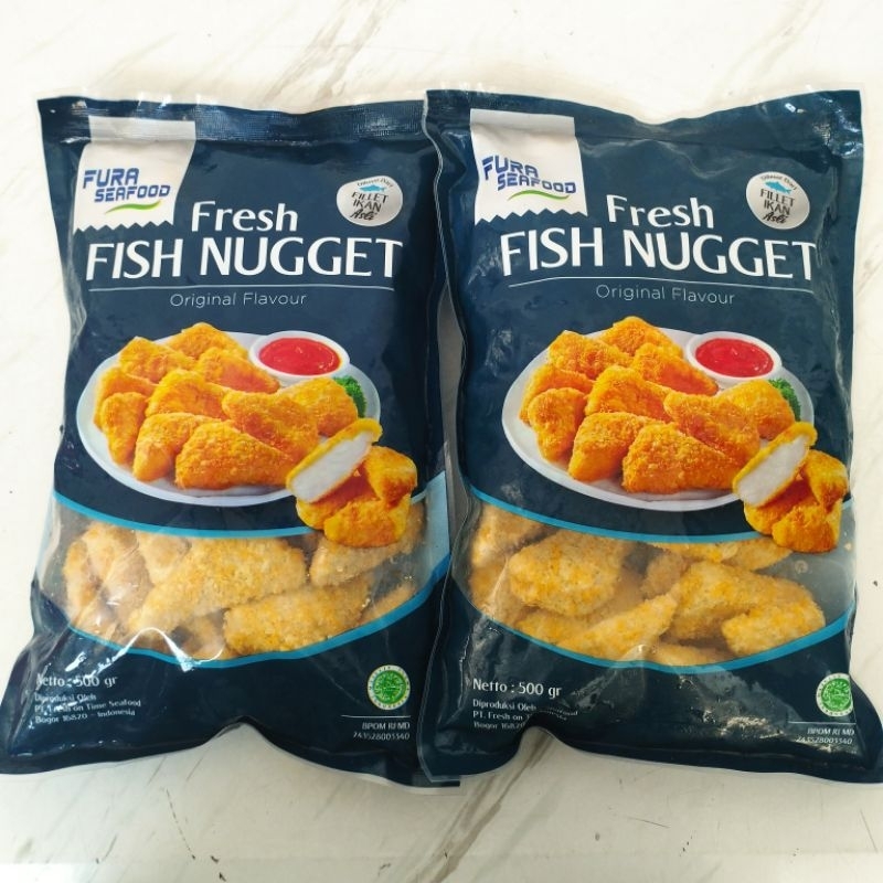 

FURA SEAFOOD FISH NUGGET / FURA NUGGET IKAN 500GRAM