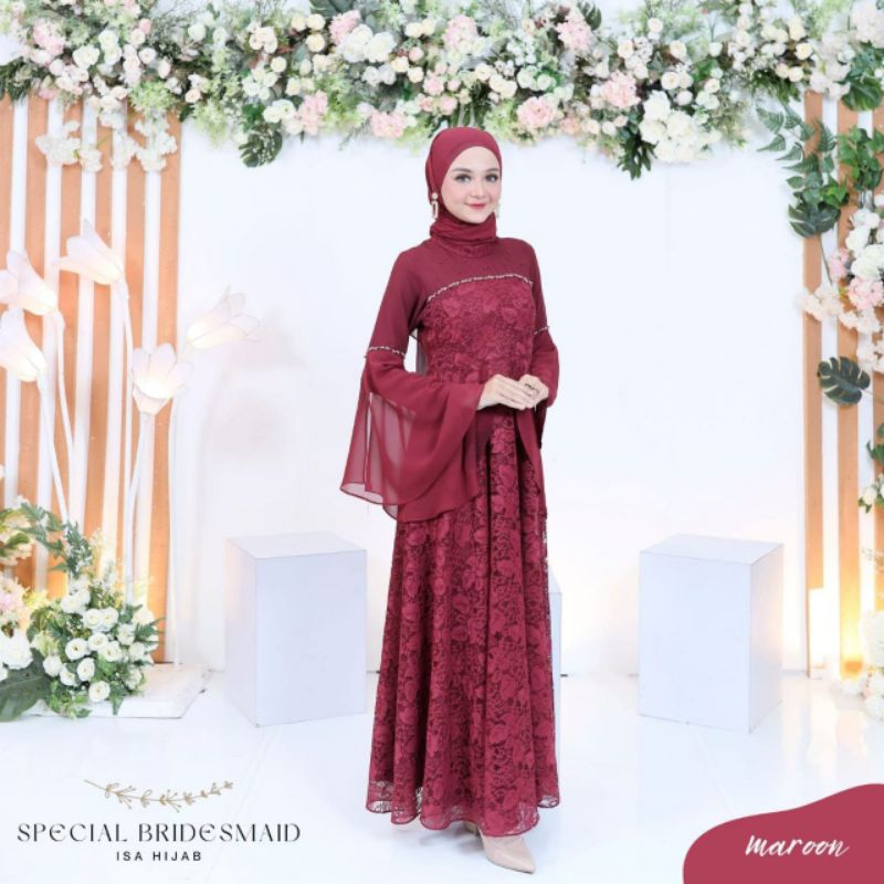 Bridesmaid Dress by isa hijab (Style 1)