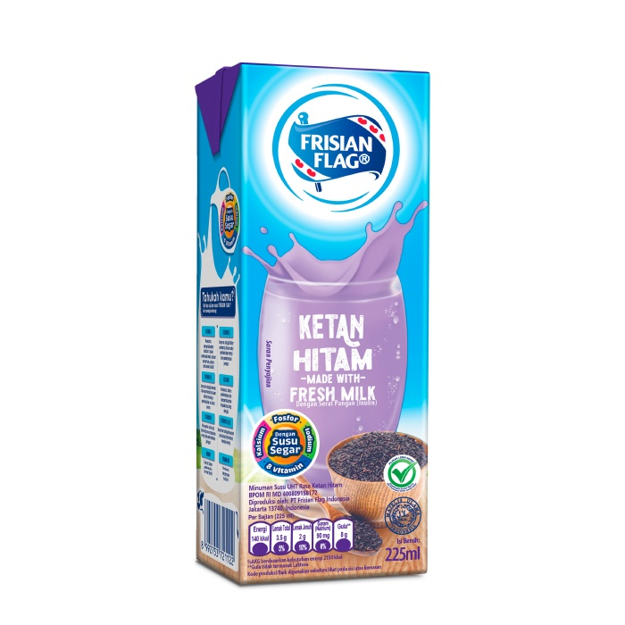 Susu UHT/ Frisian Flag/ Susu Bendera Purefarm/ 225ml