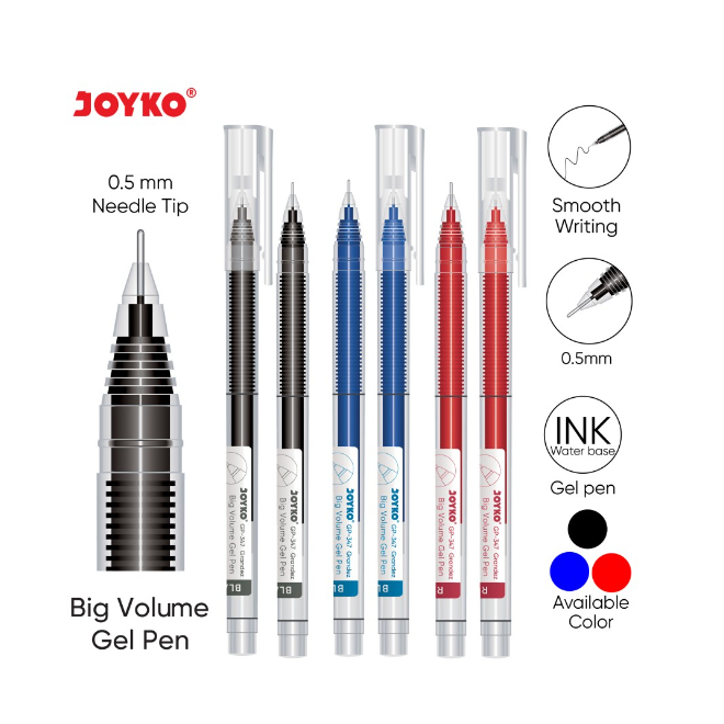 

Gel Pen Pulpen Pena Joyko GP-347 Grandez 0.5 mm