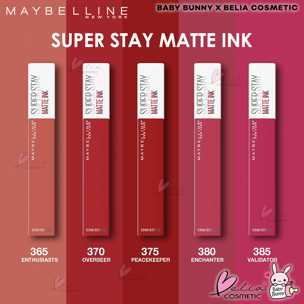 ❤ BELIA ❤ (Part 2) CITY | Rogue Reds Edition Super Stay Matte Ink Maybelline Superstay Lip cream