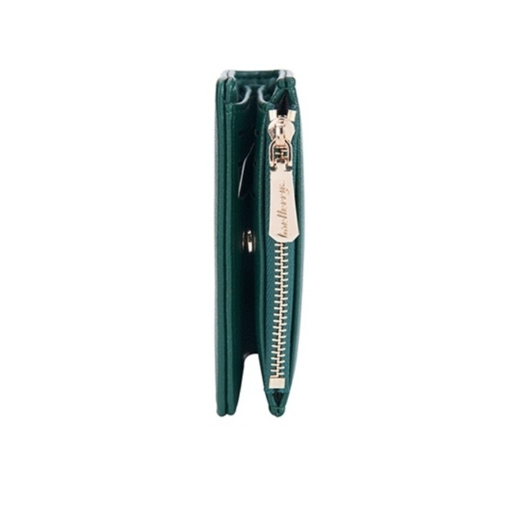 DOMPET LIPAT MINI WANITA BAELLERRY ORIGINAL SOONA WA688G3 KULIT HIJAU CANTIK KEKINIAN BATAM TERBARU MEWAH FASHION KOREA IMPORT REMAJA MURAH SLOT KARTU KECIL BRANDED DEWASA