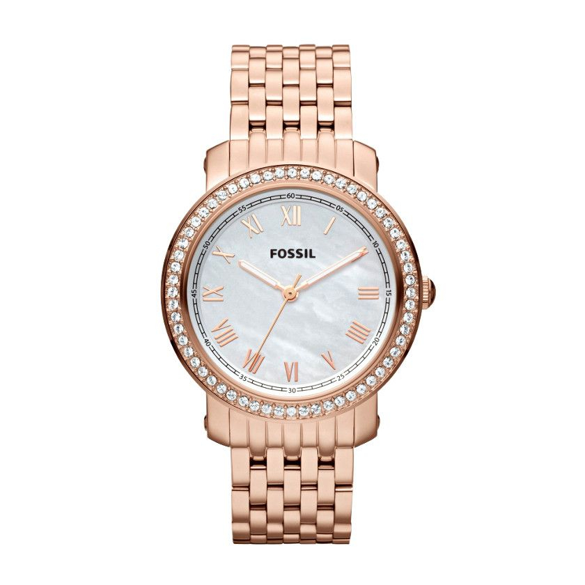 JAM TANGAN WANITA FOSSIL ES3186 ROSE GOLD ORIGINAL