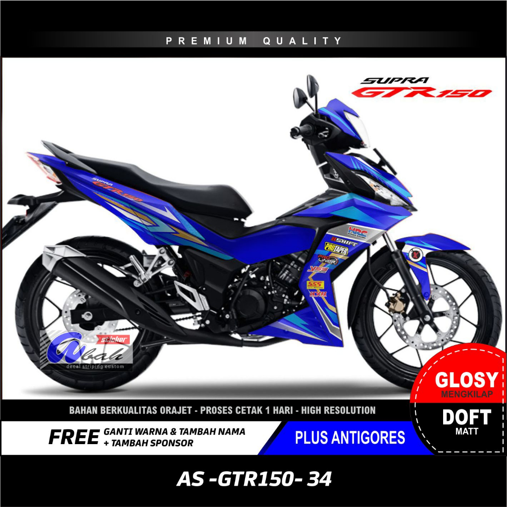 Sticker Decal SUPRA GTR 150R Desain 34 Fullbody... Decal Honda Keren, Decal Terbaru