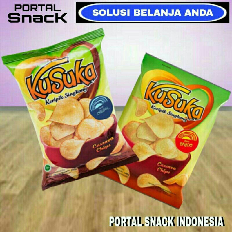 

KUSUKA keripik singkong 180 gram