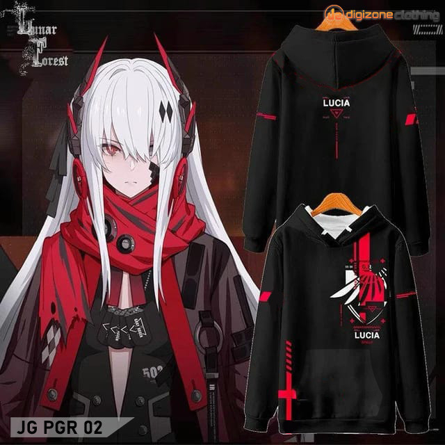 Jaket Hoodie Game Punishing Gray Raven Lucia