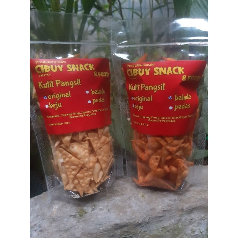 

Keripik Kulit Pangsit Kriuk 100 gram