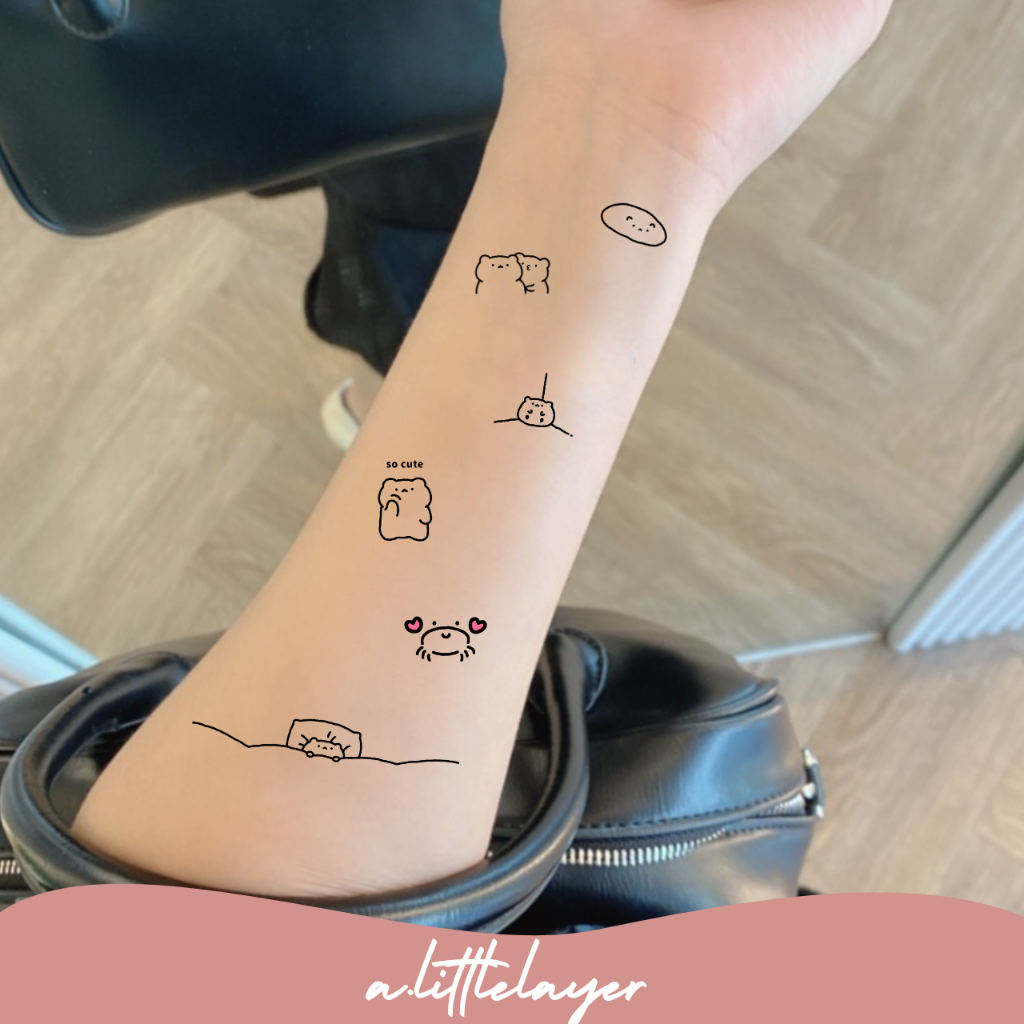 Cute Character | tato lucu cute tattoo tiny cute korean character tattoo small tattoo little cute mi