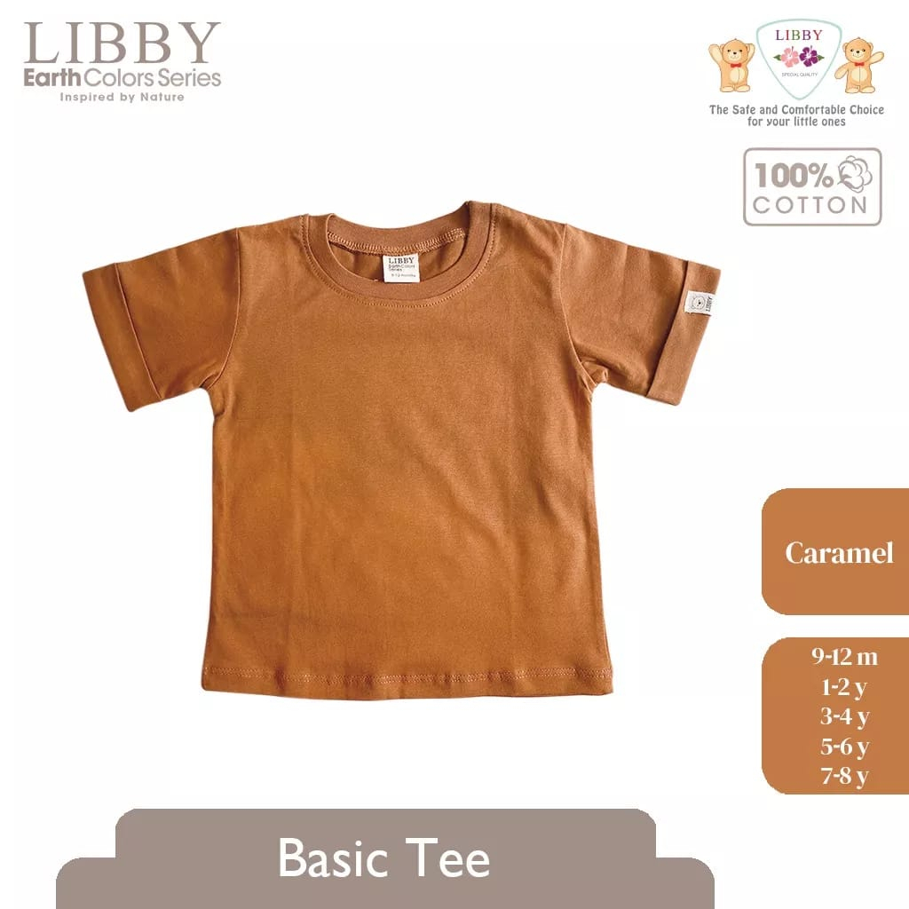 Libby Basic tee earth color