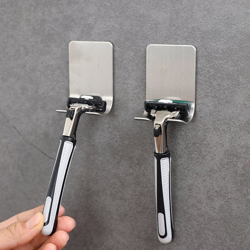 YGRETTE - GANTUNGAN STAINLESS STEEL KAPSTOK SERBAGUNA Gantungan Dinding Pisau Cukur Razor Hanger Stainless Steel GUNTING PERKAKAS KABEL COLOKAN HOLDER HP SERBAGUNA MULTIFUNGSI