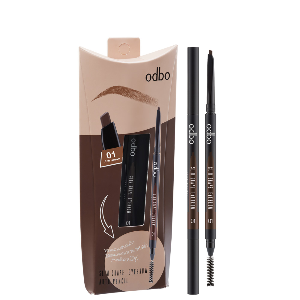 ODBO Slim Shape Eyebrow Auto Pencil | Pensil Alis Odbo