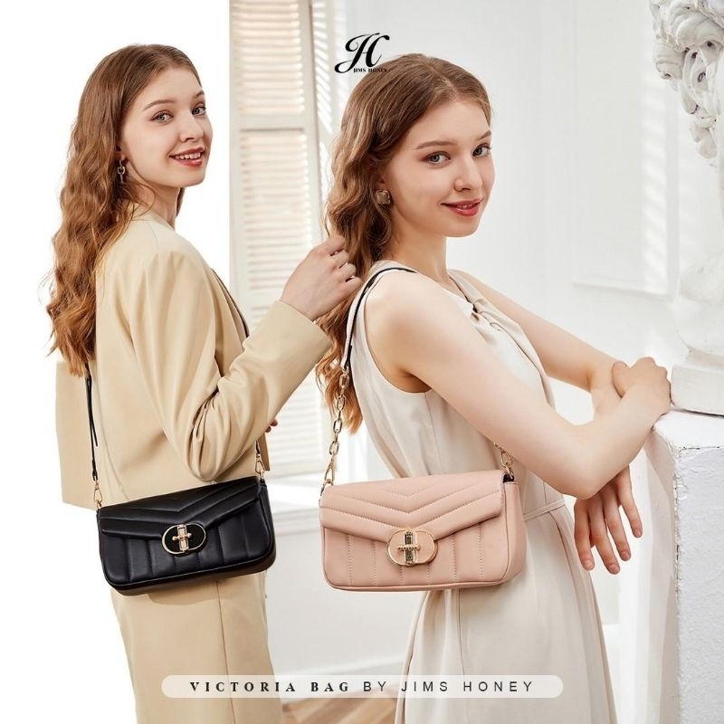 FREE BOX EXCLUSIVE TAS SELEMPANG TAS BAHU WANITA ELEGAN JIMS HONEY JH VICTORIA BAG TAS CLUTCH PESTA SHOULDER HAND BAG MEWAH BRANDED KADO ULTAH ANNIVERSARY PACAR ISTRI CEWEK PEREMPUAN UNIK ELEGANT CANTIK MURAH FEMINIM