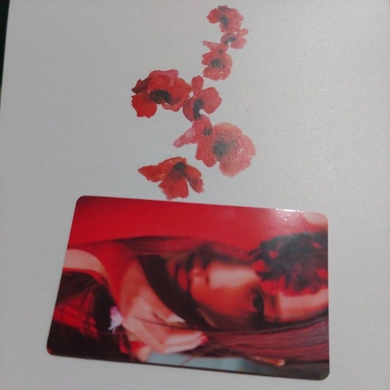 Jisoo 1st Single Album " ME " YG TAG Album ( LP Version A ) Official Photocard Set