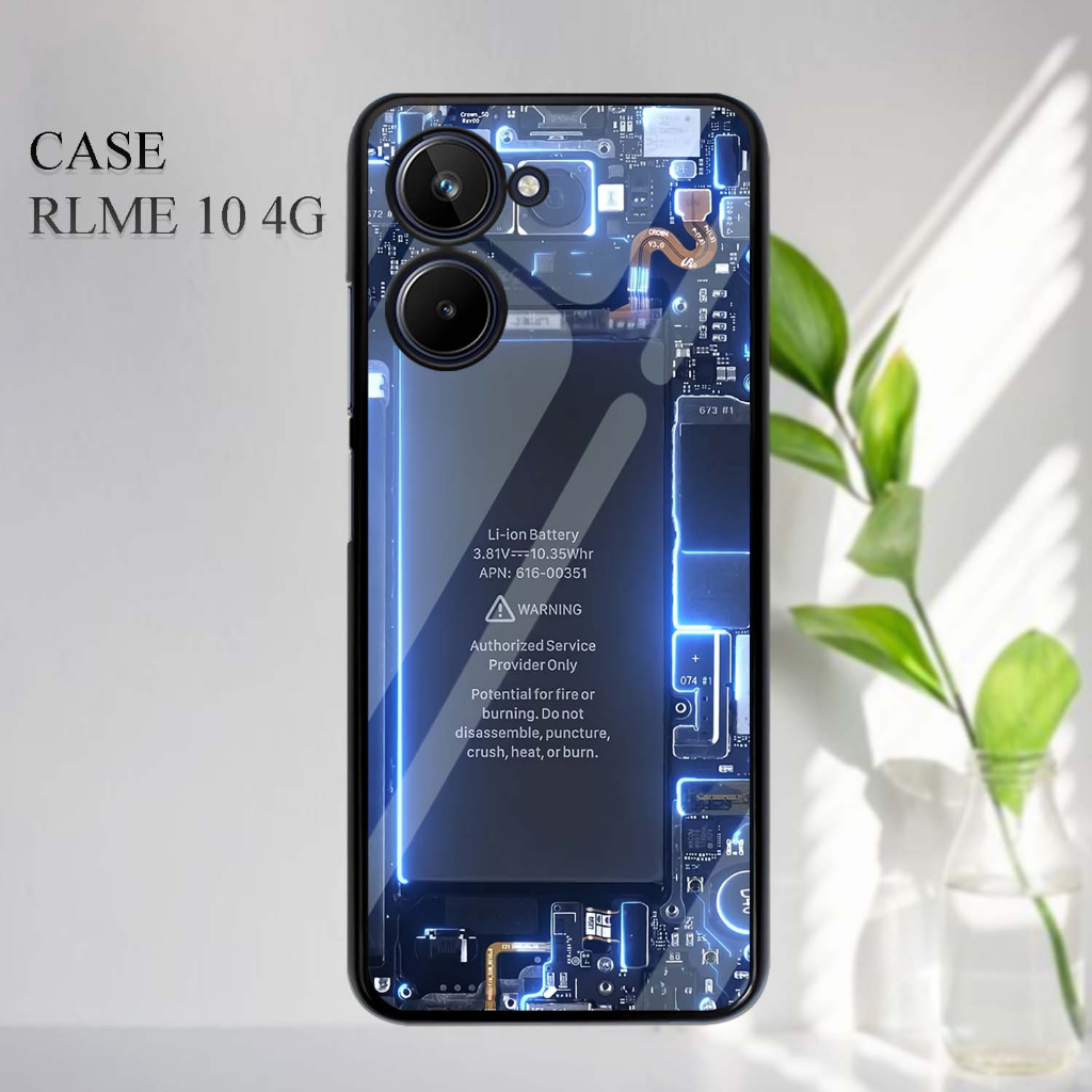 Case Kilau Realme 10 4G [PC133] Casing Glossy Pic HD Motif Rog Mesin Rog | Kesing Hp Realme Terbaru 