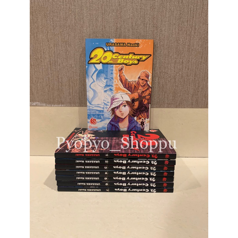 Komik Manga Set 20th 20 Century Boys by Urasawa Naoki 1-8