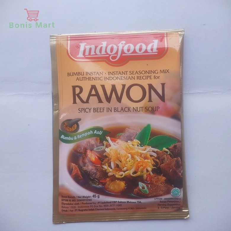 

INDOFOOD. Bumbu Instant Kemasan Rendang | Soto | Rawon | Opor Ayam..