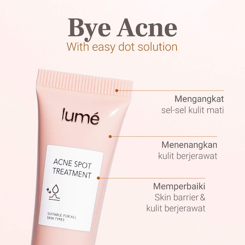 LUME Acne Spot Treatment Atasi Masalah Jerawat