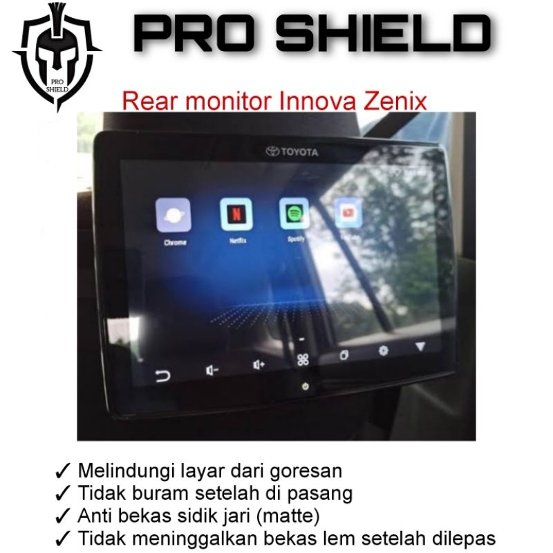 Anti gores monitor tengah (RSE) innova zenix