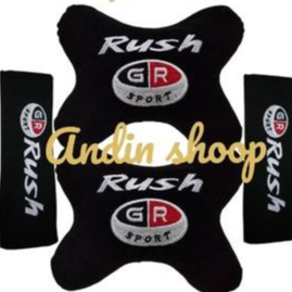 BANTAL MOBIL TOYOTA RUSH GR SPORT/SANDARAN KEPALA/AKSESORIS