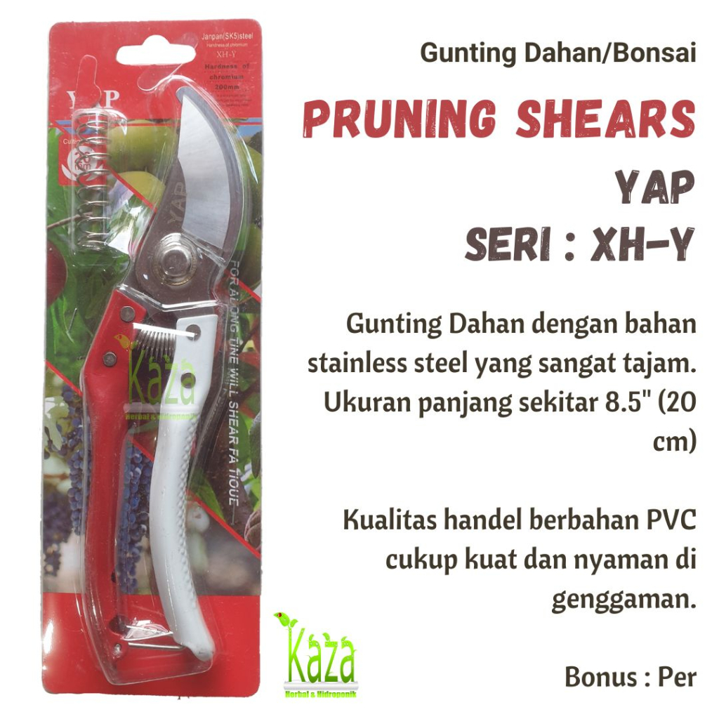 Gunting Dahan Yap XH-Y Stainless Steel Panjang 20 cm