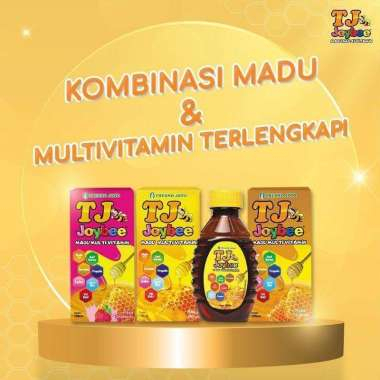 [BPOM] Madu Tj Joybee 100 ml / Jeruk - Original - Strawberry / Madu Tresnojoyo / Madu Anak / MY MOM