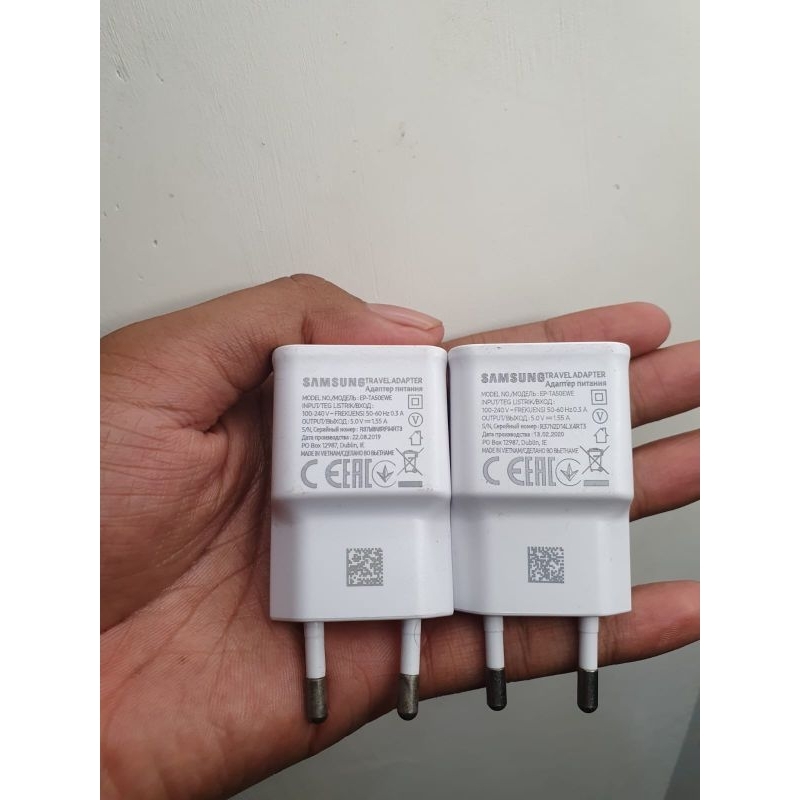 batok charger original cabutan hp Samsung 1'55A 7.8W A02 A03 A03 core dll
