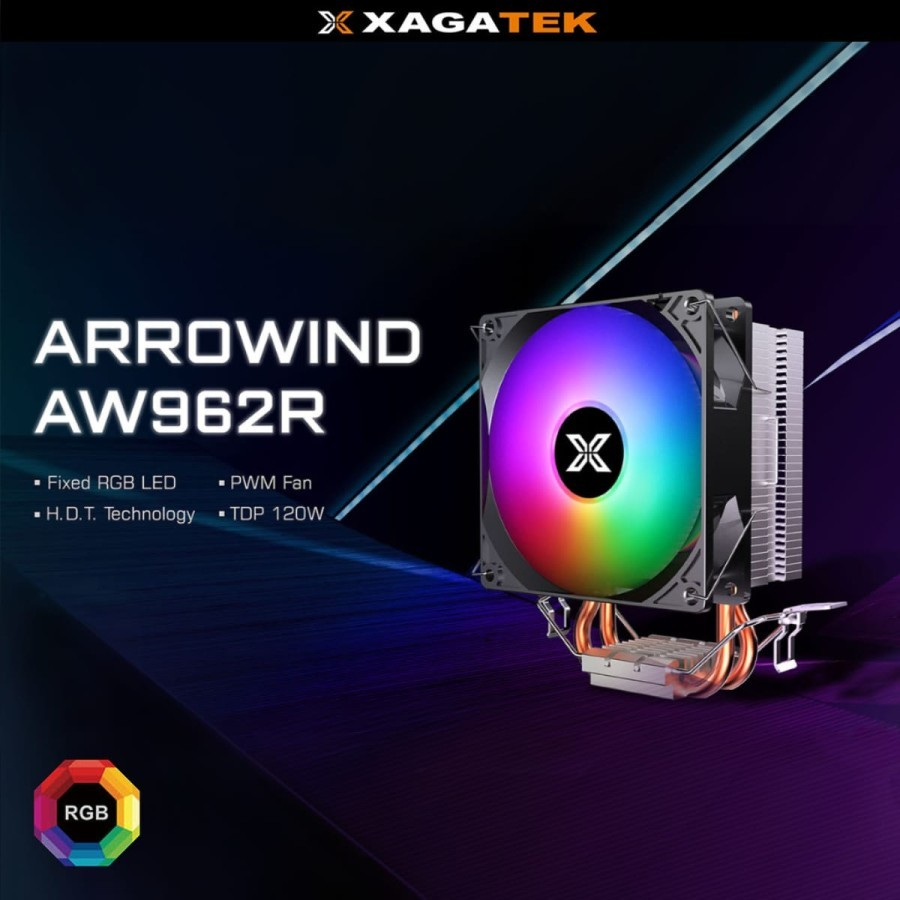 XAGATEK ARROWIND AW962R CPU COOLER LGA 1700 / 115x INTEL &amp; AMD