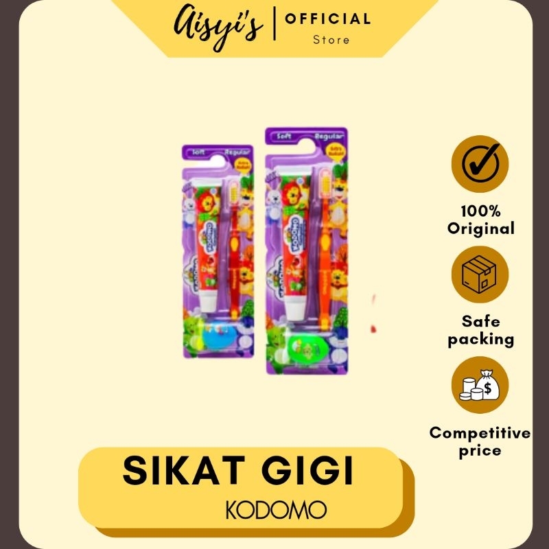 SIKAT DAN PASTA GIGI KODOMO 2IN1