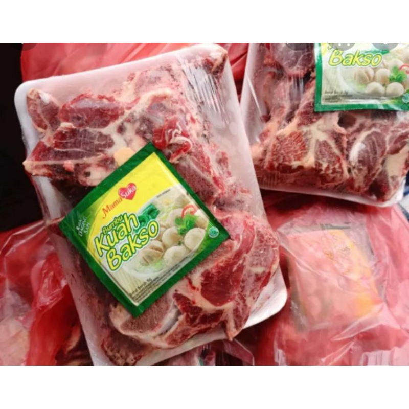 

daging sapi iga gondrong neckbone 1kg iga