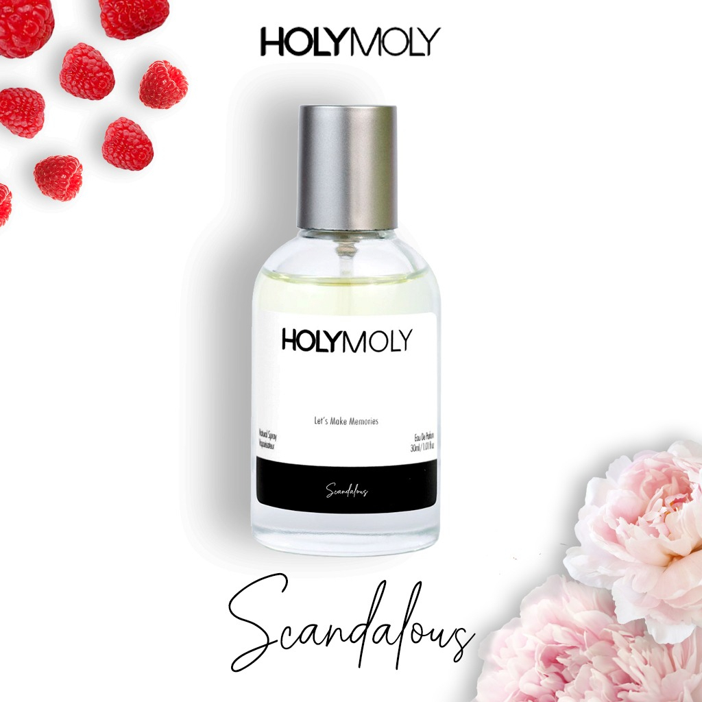 Holymoly Parfum SCANDALOUS - Parfum EDP Wanita PRIA UNISEX Tahan lama