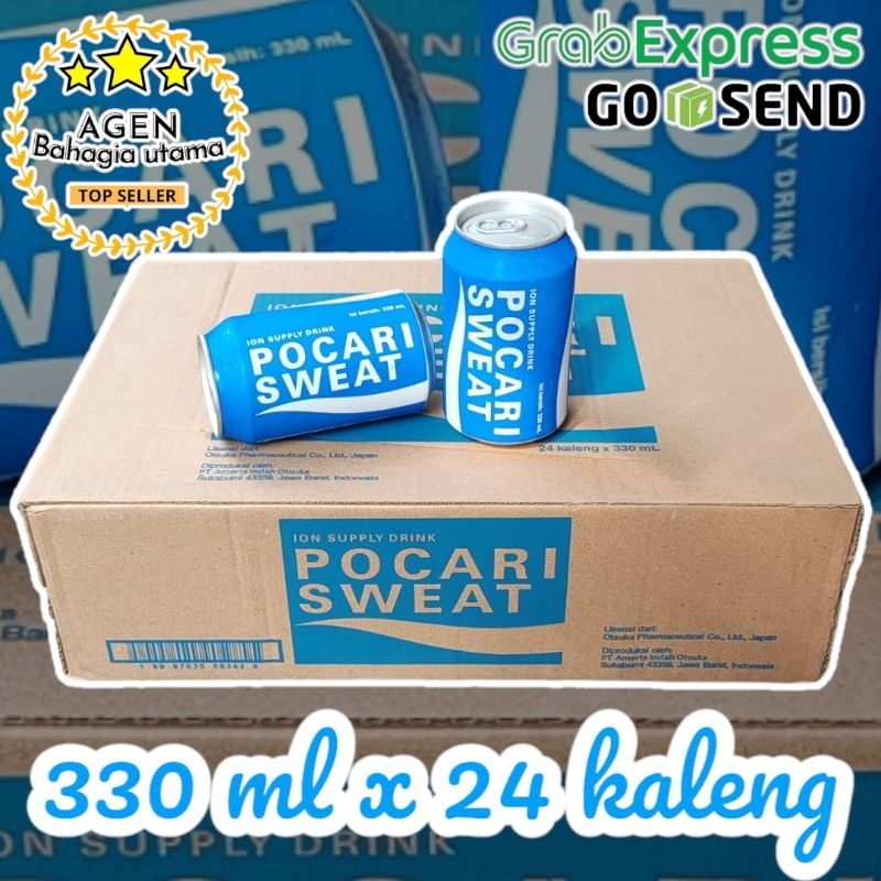 

Pocari kaleng | Pocari Sweat 330ML 1 karton (24 Can)