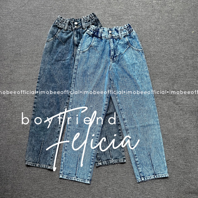 BOYFRIEND JEANS FELICIA // BF JEANS SNOW DOUBLE BUTTON // BF JEANS KARET