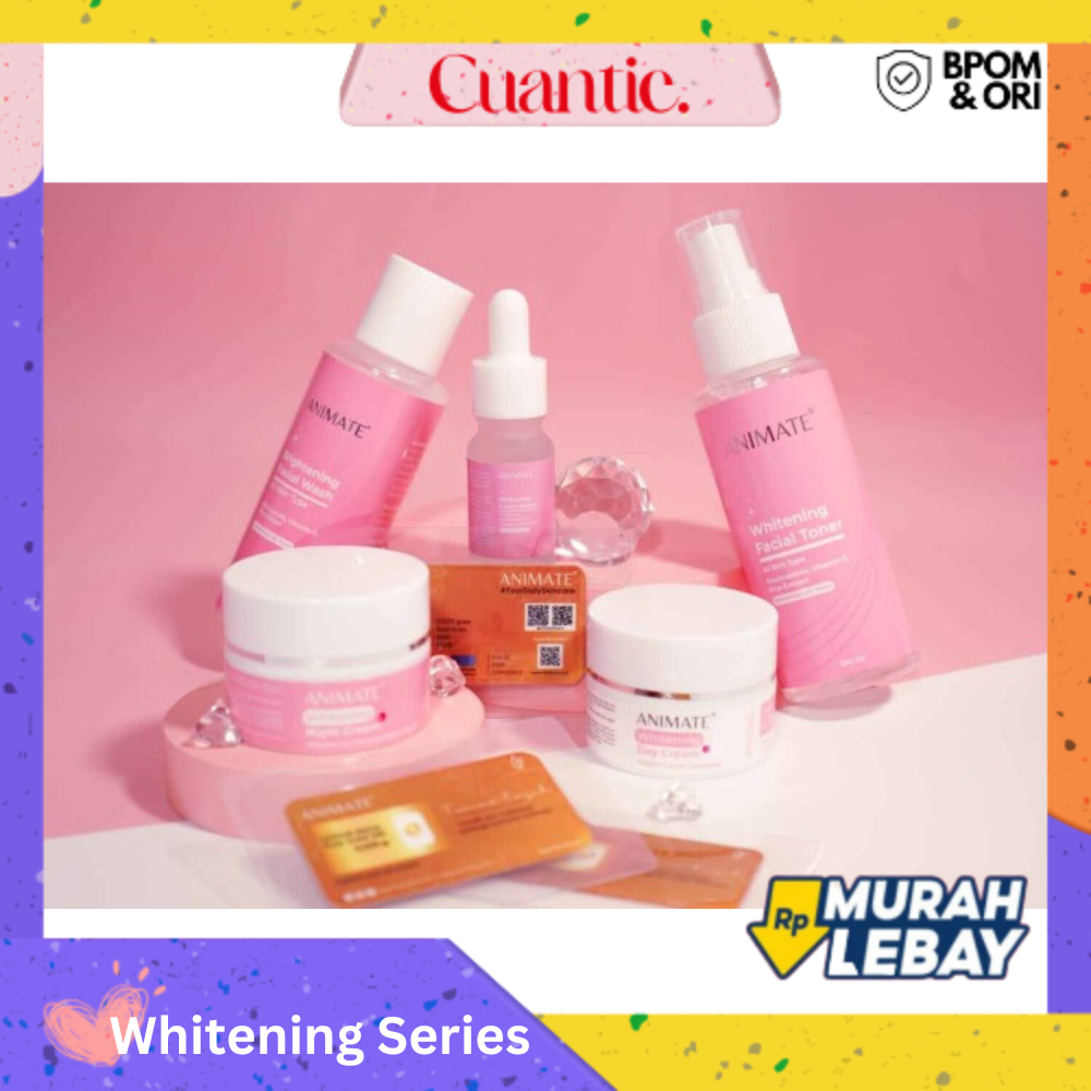 Paket Kulit Glowing (Animate Instant Whitening Series 5in1