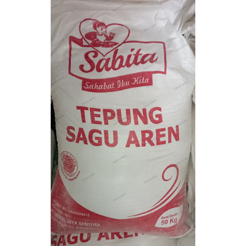 

Tepung sagu aren asli aci kawung