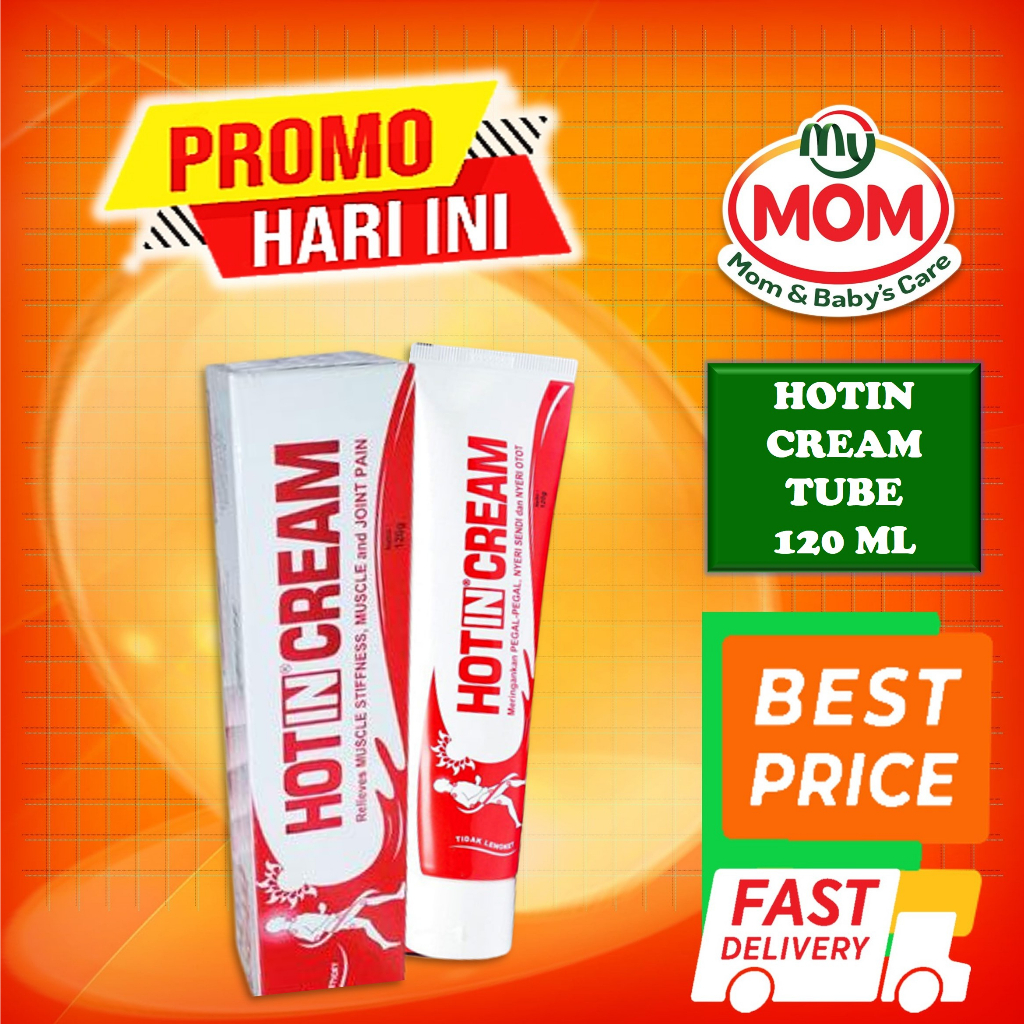 [BPOM] Hotin Cream TUBE Series 120ml &amp; 60ml / Hot in Krim Pegal Nyeri Otot 120 ml &amp; 60 ml / MY MOM