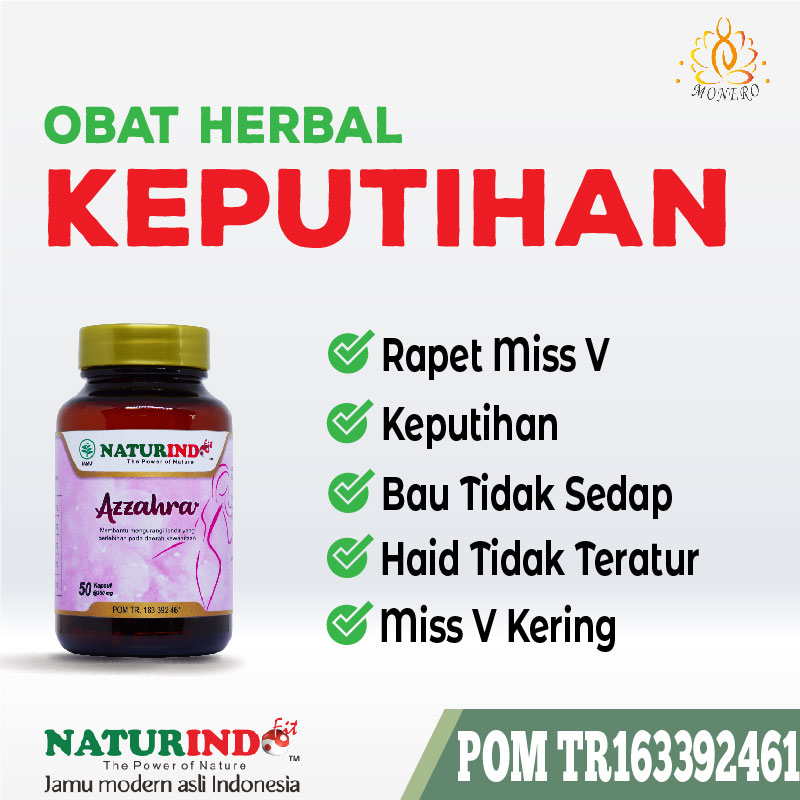 Obat Keputihan Gatal Coklat Menggumpal Miss V Bau Menahun Herbal Azzahra Naturindo Fit