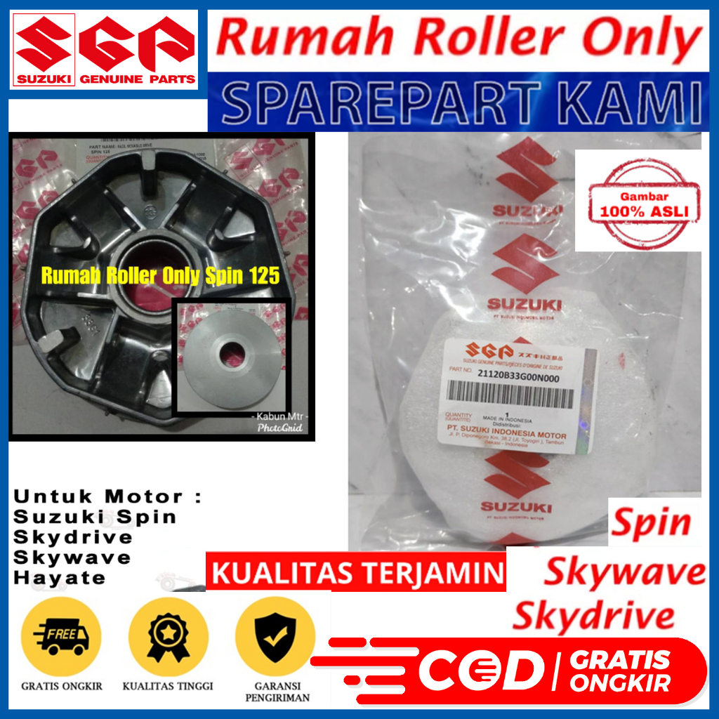 RUMAH ROLLER ONLY SPIN SKYDRIVE SKYWAVE HAYATE SUZUKI 21120B33G00N000