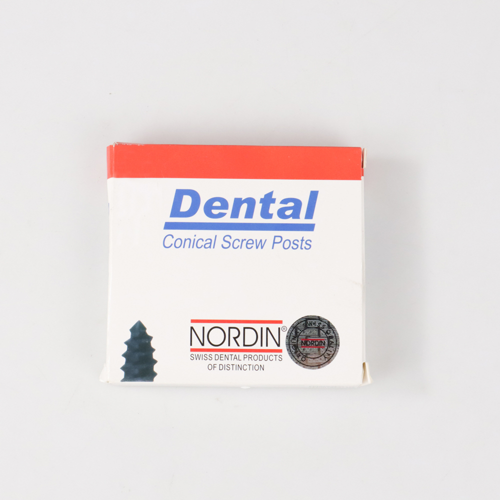 NORDIN Baut Gigi Dental Conical Screw Post Stainless Steel 120 PCS - FL12 - Silver