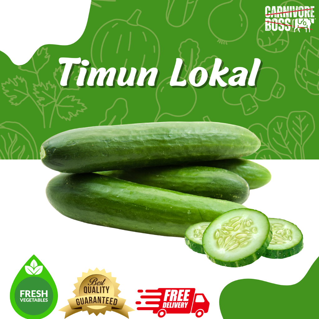 

TIMUN LOKAL SUPER FRESH 500 GRAM / TIMUN / SAYUR