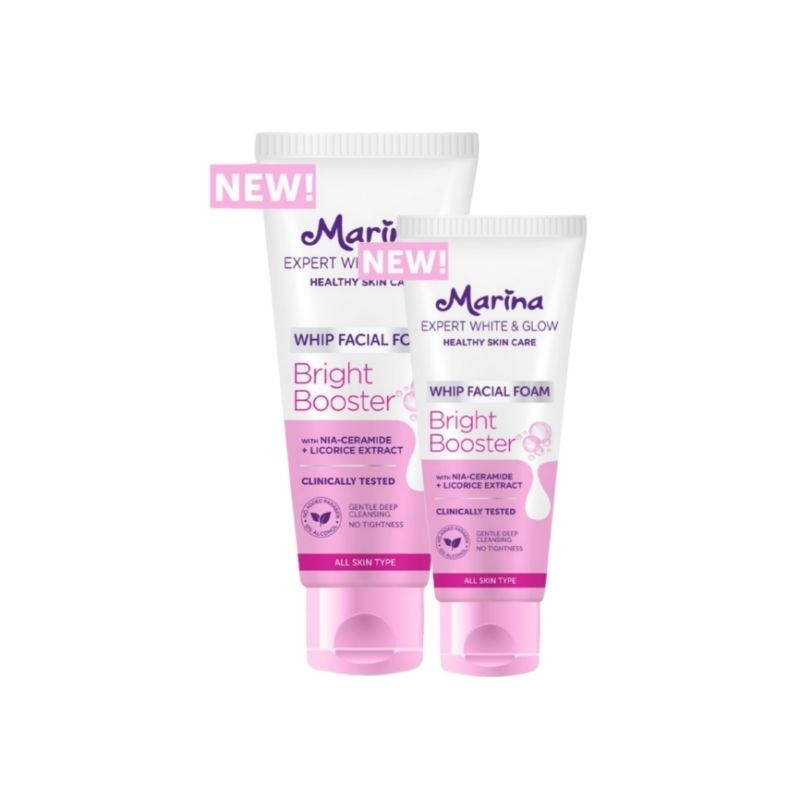 MARINA Whip Facial Foam Bright Booster.