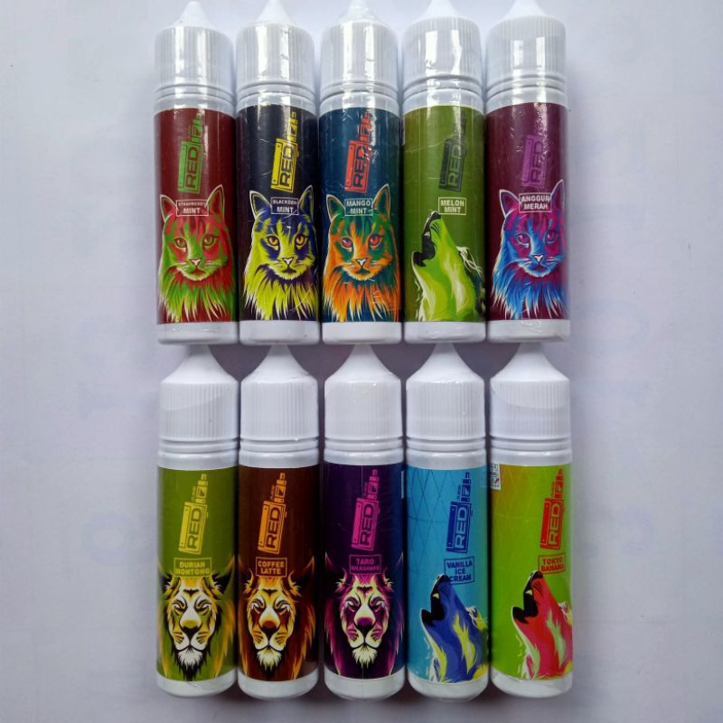 GROSIR LIQUIDS RED JUICE 60ML FREEBASE 0MG TERMURAH