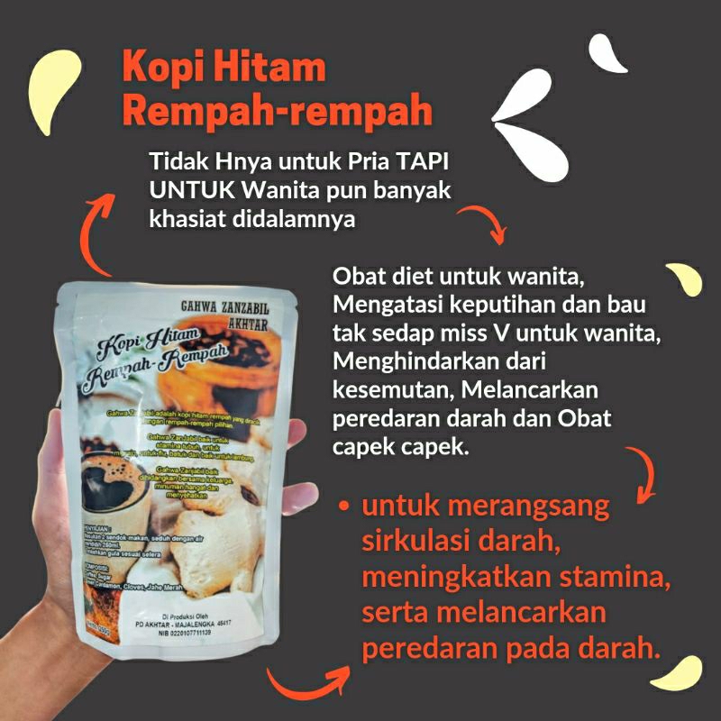 

Gahwa zanjabil / kopi hitam rempah 250g