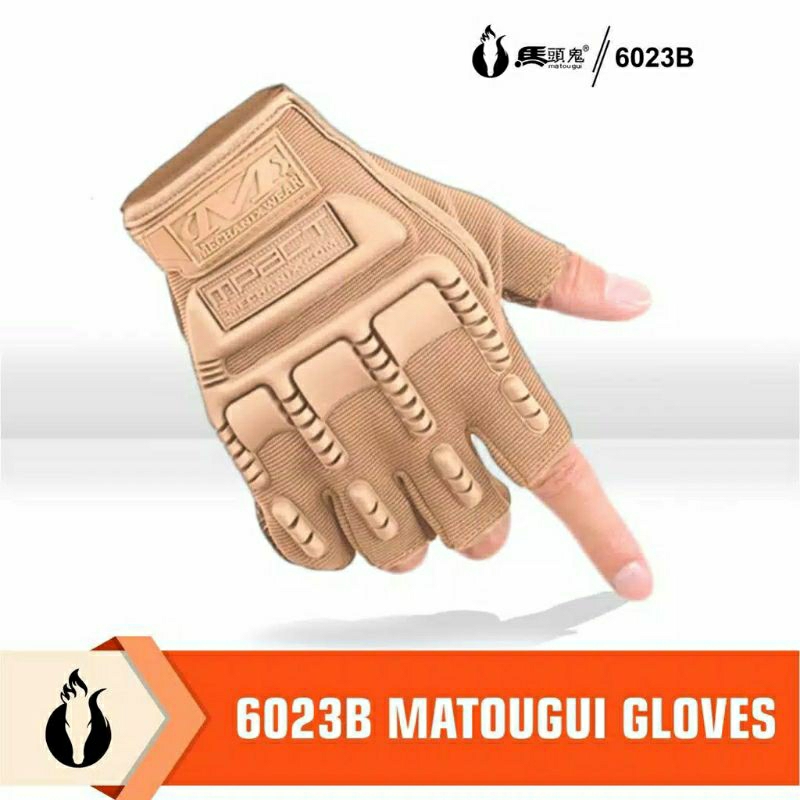 SARUNG TANGAN MOTOR HALF FINGER ANTI SLIP KWALITAS IIMPORT