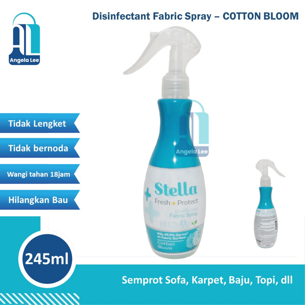 Stella Fabric Spray Semprot brg bahan kain membunuh bakteri penyebab bau