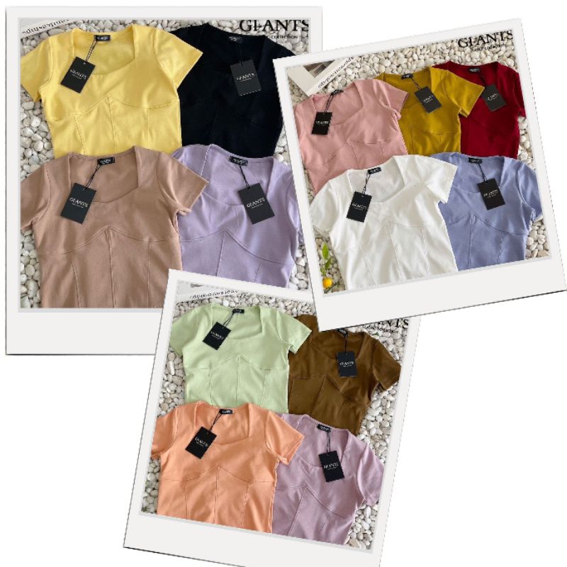 CROP TOP GIANT // TOP GIANT PREMIUM // ATASAN GIANT IMPORT PREMIUM // FASHION IMPORT PREMIUM BKK