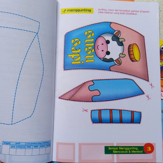 Buku Paket Tematik Untuk PAUD / TK A / TK B Isi 10 Buku