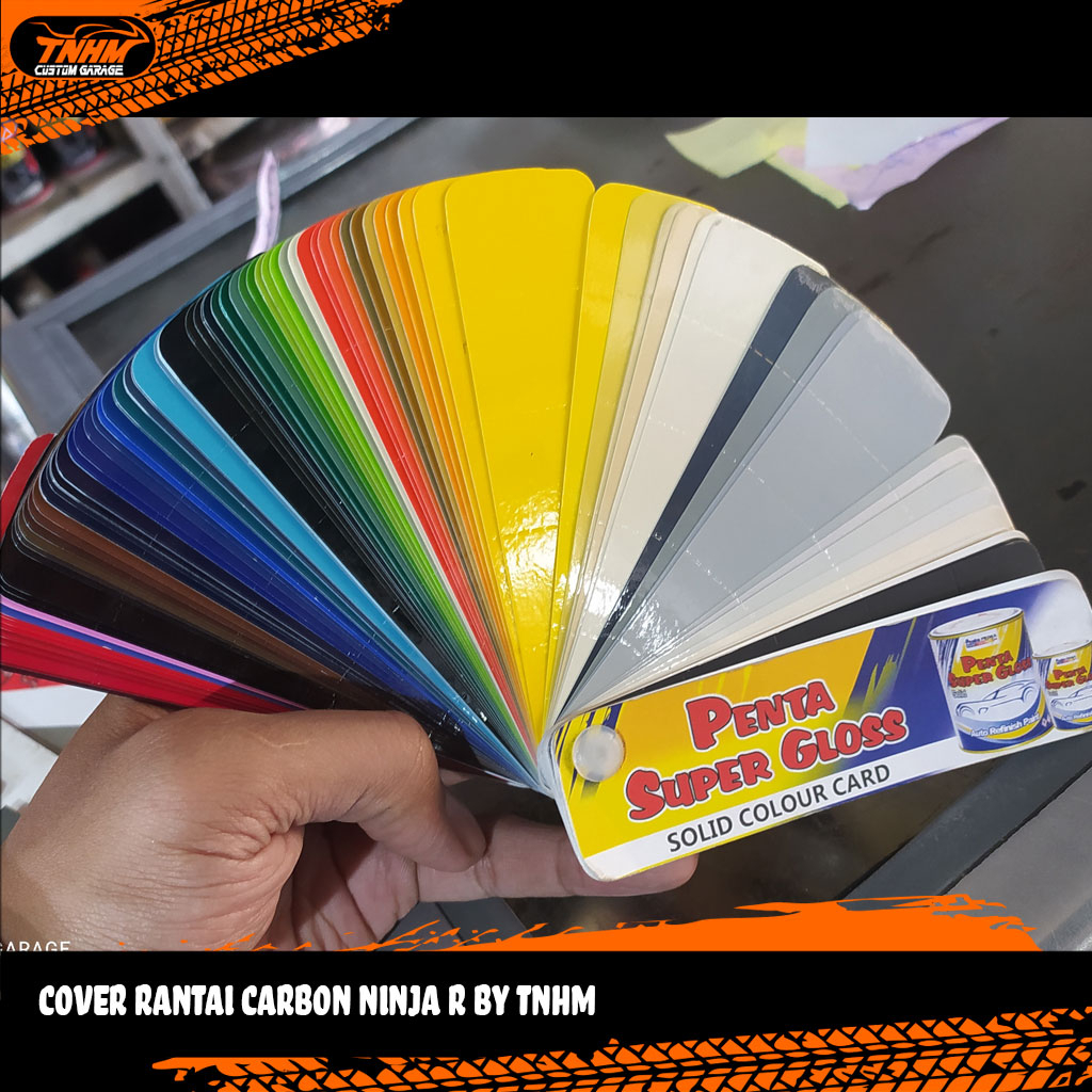 Katalog Warna Solid Kipas Cat Penta Super Gloss NC Mobil Motor
