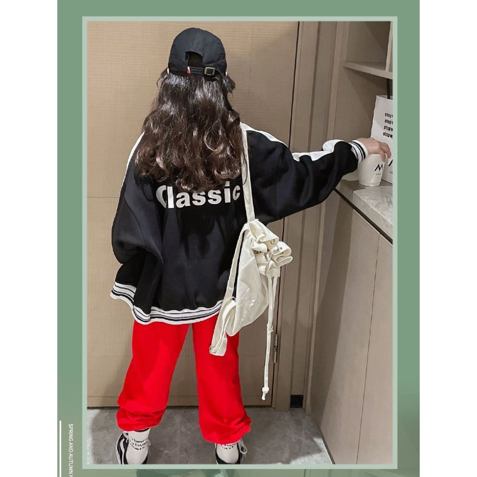 babyfit [&gt;6thn] PROMO jacket anak perempuan sporty baju casual anak perempuan abege import my-0507