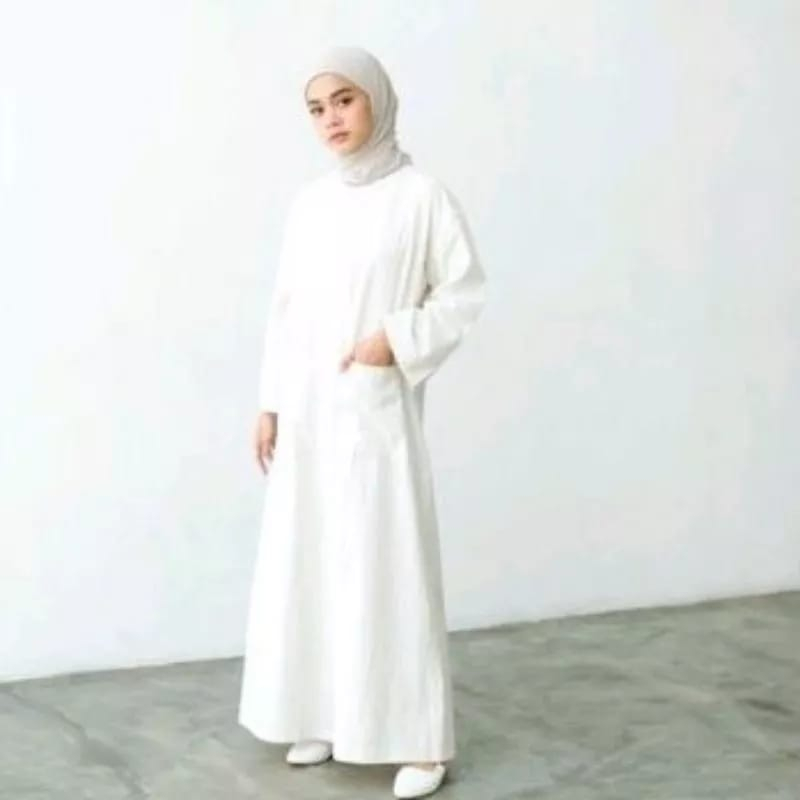 Midi Dress ALEA - Long Tunik Korean Style